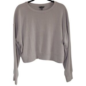 #33- Danskin Cropped Sweatshirt - Taupe - Women's Size